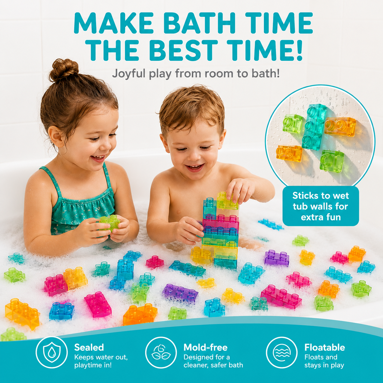 Squishio™ Soft Jelly Building Blocks