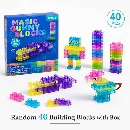 Squishio™ Soft Jelly Building Blocks
